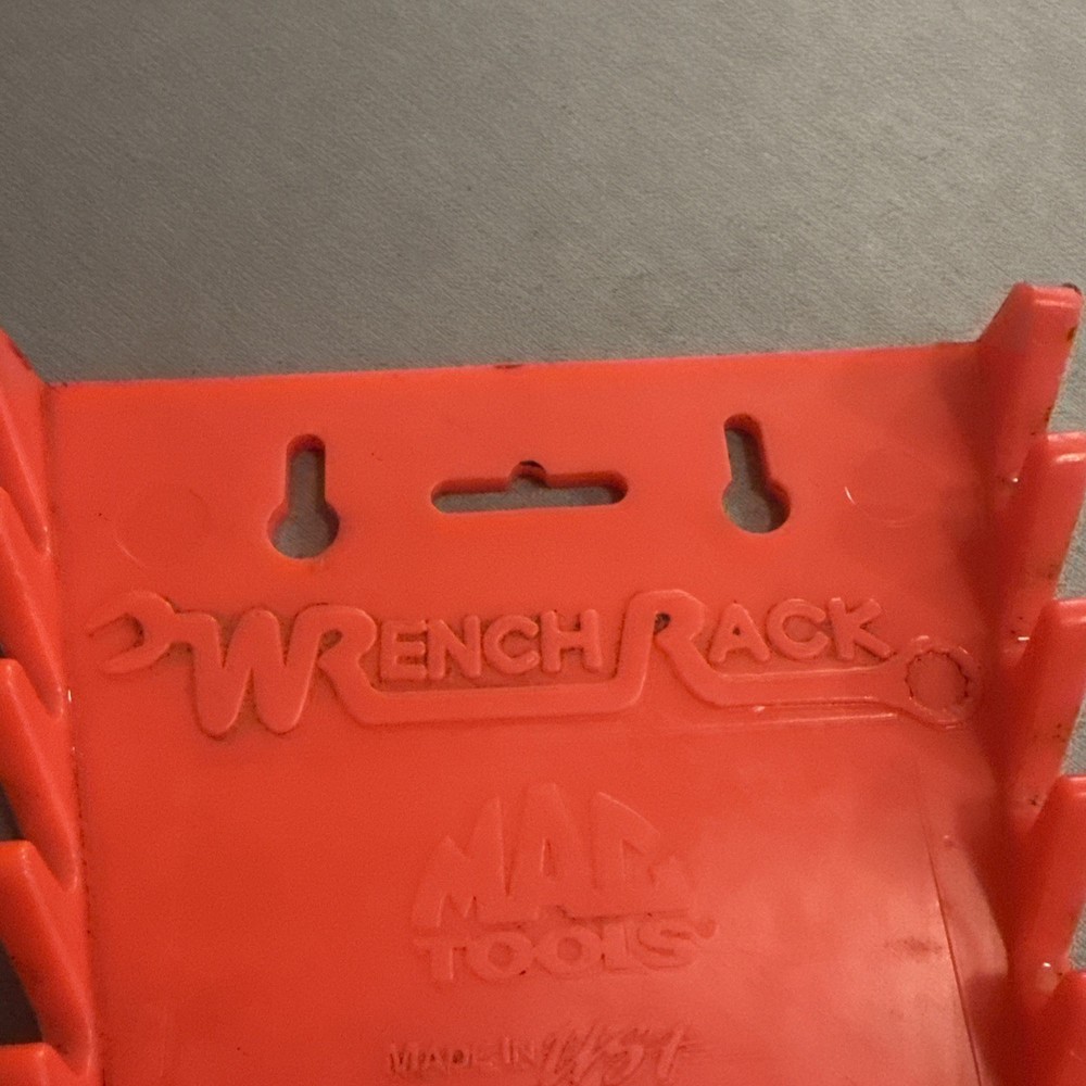 Mac Tools 12 Slot Wrench Rack - Red
