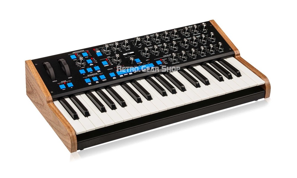 GS Music Bree6 Keyboard Polyphonic Analog Synthesizer Black
