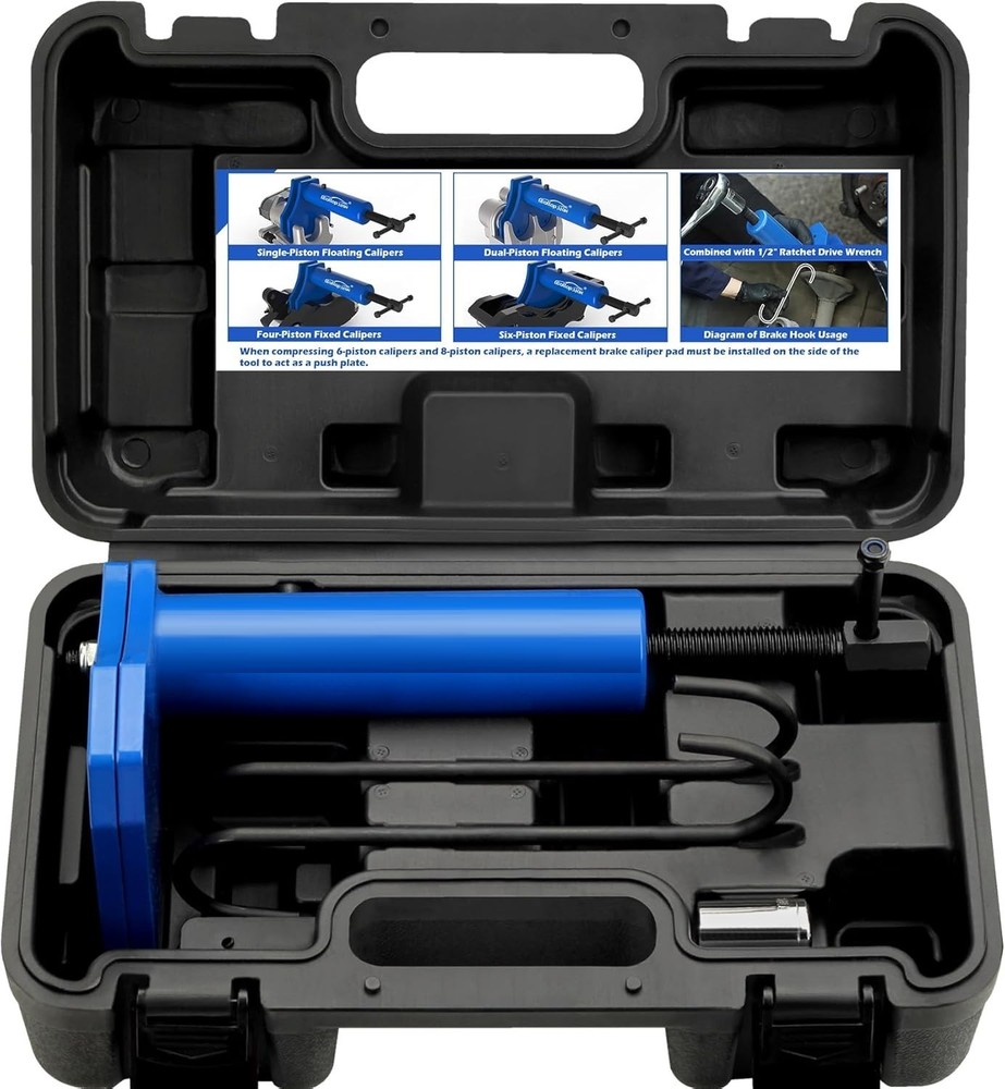 Multi Piston Brake Caliper Tool Heavy Duty Pad Spreader Caliper Compression Tool