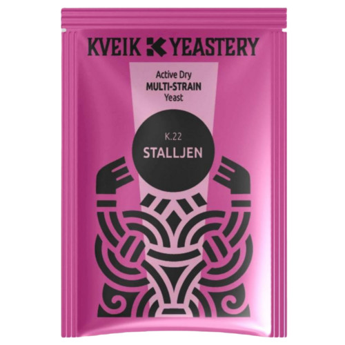 7 gram - Kveik Yeastery | K.22 Stalljen | Multi-Strain Kveik | Dry Beer Yeast