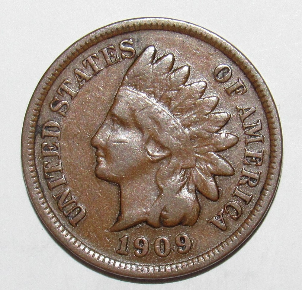 1909 Indian Head Cent Fine (U38)