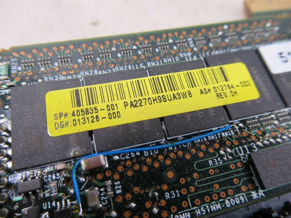 HP Hewlett Packard 512MB EM5029730 SP 405835-001 RAID Controller