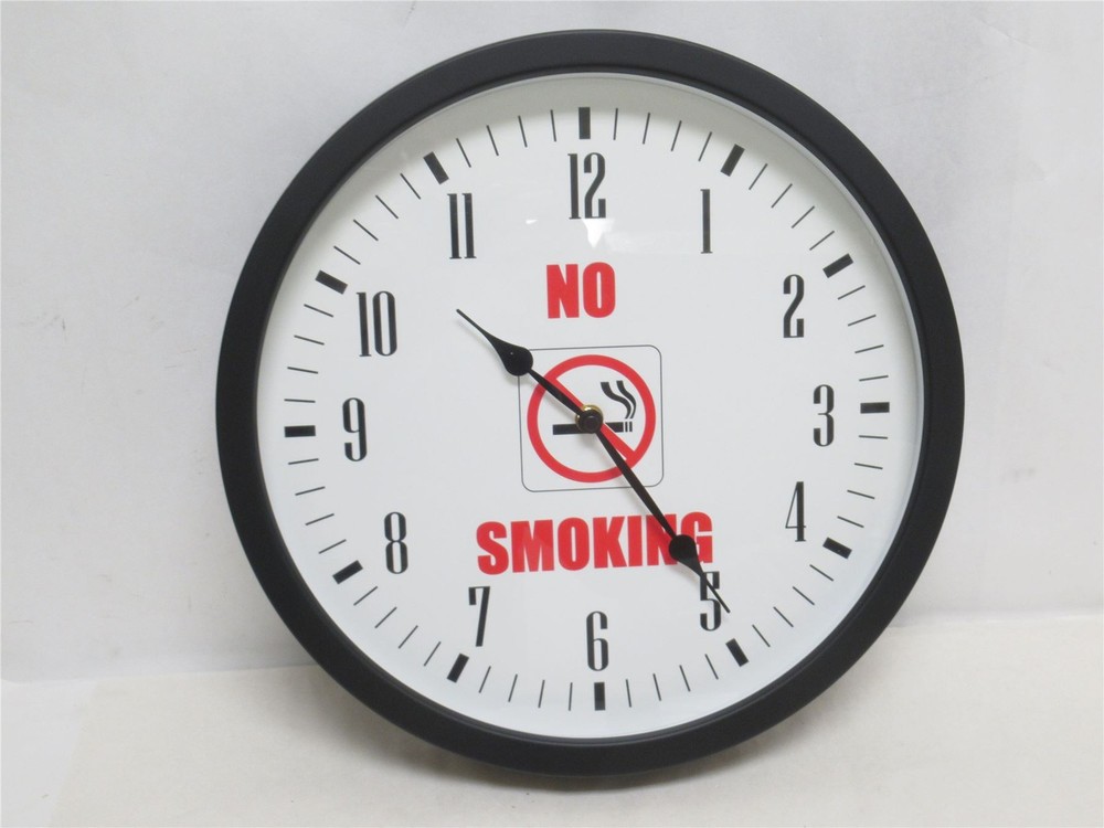 239809 New In Box; Industry-Std 2CHY2 Metal Frame Analog Clock; Round Arabic