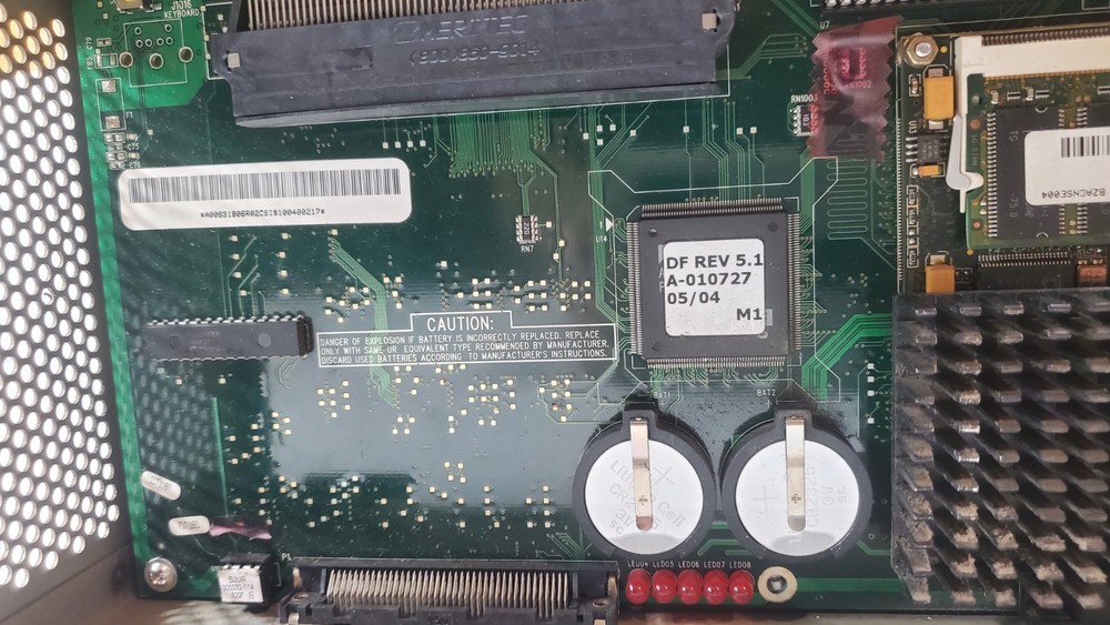 WMS BB1 NXT CPU, Green, Complete. WMS Part A-010785-05. GETT Part CPU122