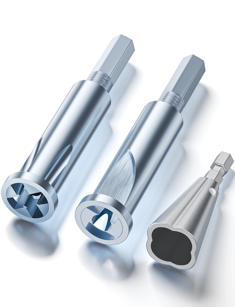 3 Pack Wire Twisting Tool 3 Way/5 Way Wire Stripping Tools for Power Drill