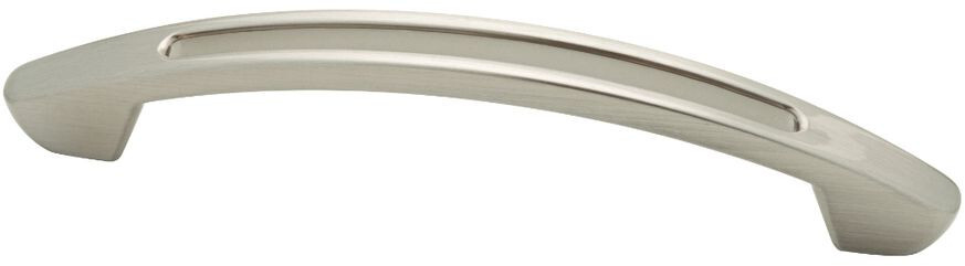 (12 Pack) 3-3/4" Modern Cable Tribeca Pull Satin Nickel