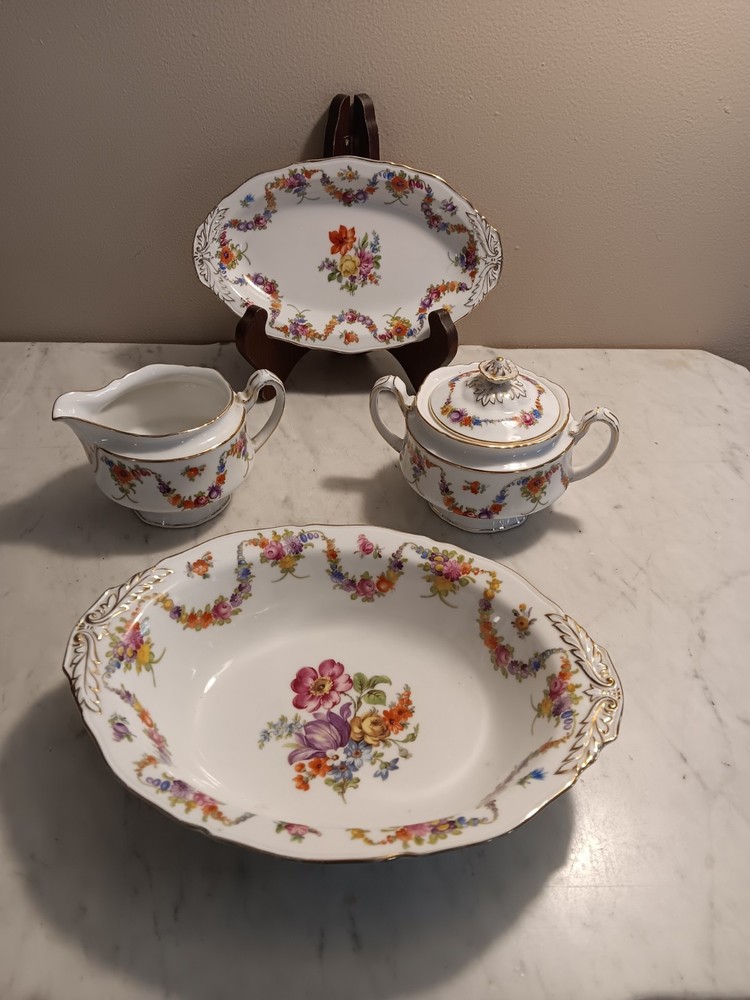 5pc EPIAG CZECH Porcelain Serving Pcs
