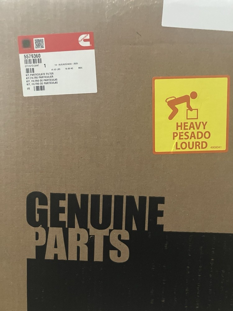 5579360 OEM CUMMINS PARTICULATE FILTER KIT DPF