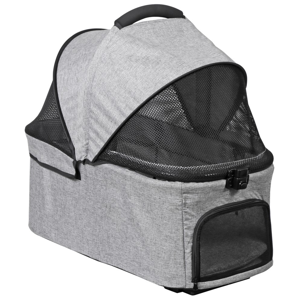 Premium Jogger Stroller and Detachable Carrier with Durable Linen Construction