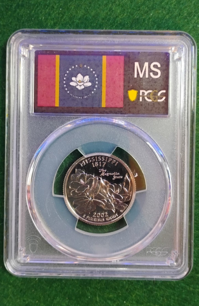2002 S Clad State Quarter Set PCGS PR69DCAM Set B