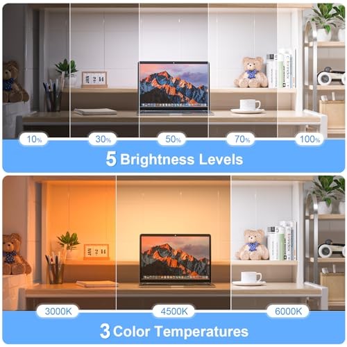 Rechargeable Light Bar with Romote Control,3 Colors 3W Remote Control
