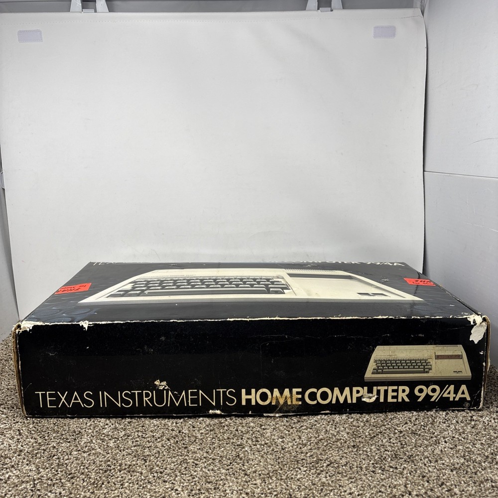 NEW VTG NOS Texas Instruments TI-99/4A Home Computer - OPEN BOX