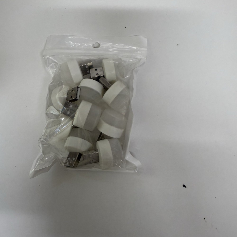 USB Mini Button Lights LED 10pack Round Mini USB Light