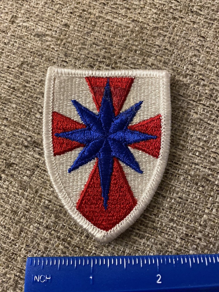 US Army 8th Sustainment Logistical Command Field Support Patch INV7346