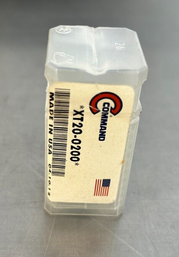 XT20-0200 COMMAND TOOLING SYSTEM COLLET - Brand New