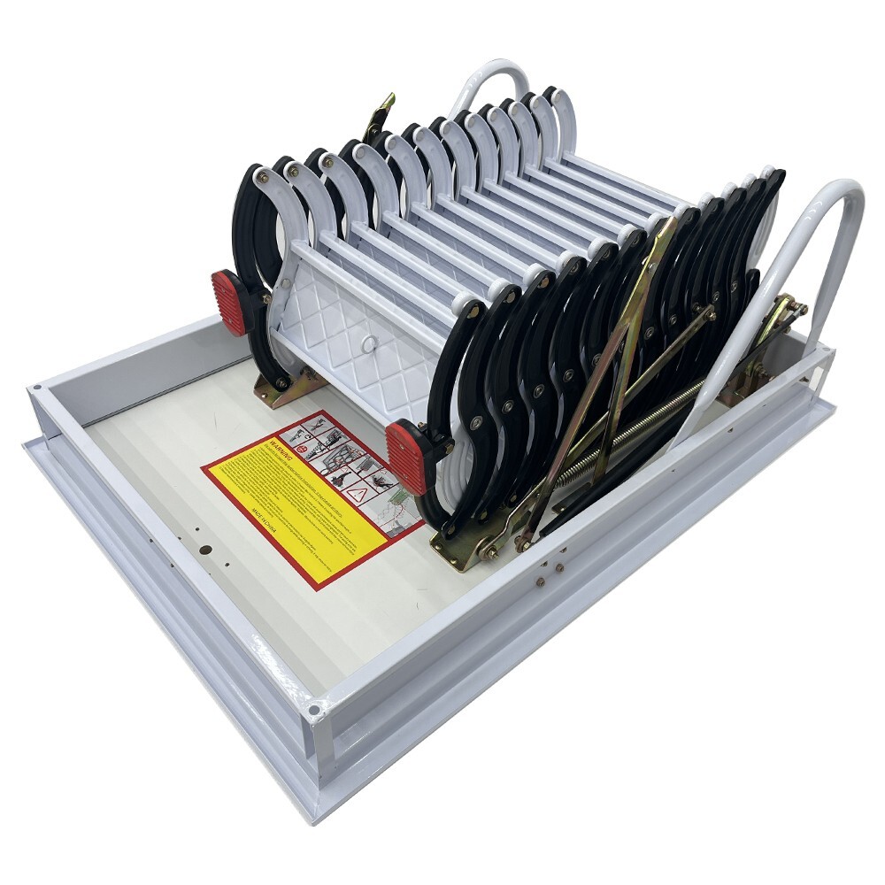 Hidden Ceiling Pull-down Folding Stairs Retractable Stairs for Domestic Attic