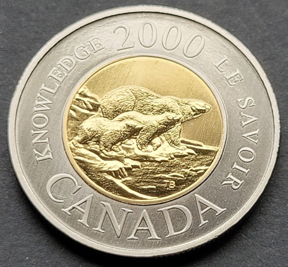 *** CANADA  TOONIE  2000  KNOWLEDGE  ***  SPECIMEN  ***