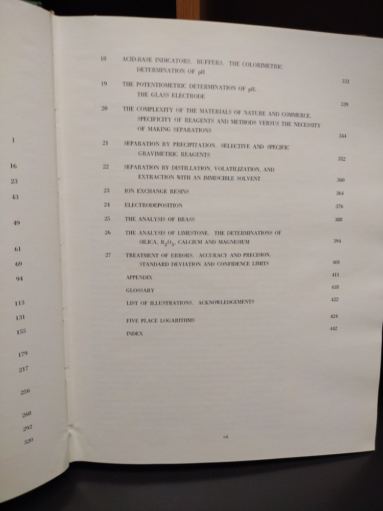 Quantitative Analysis Elementary Principles & Practice Harvey Diehl Chemistry