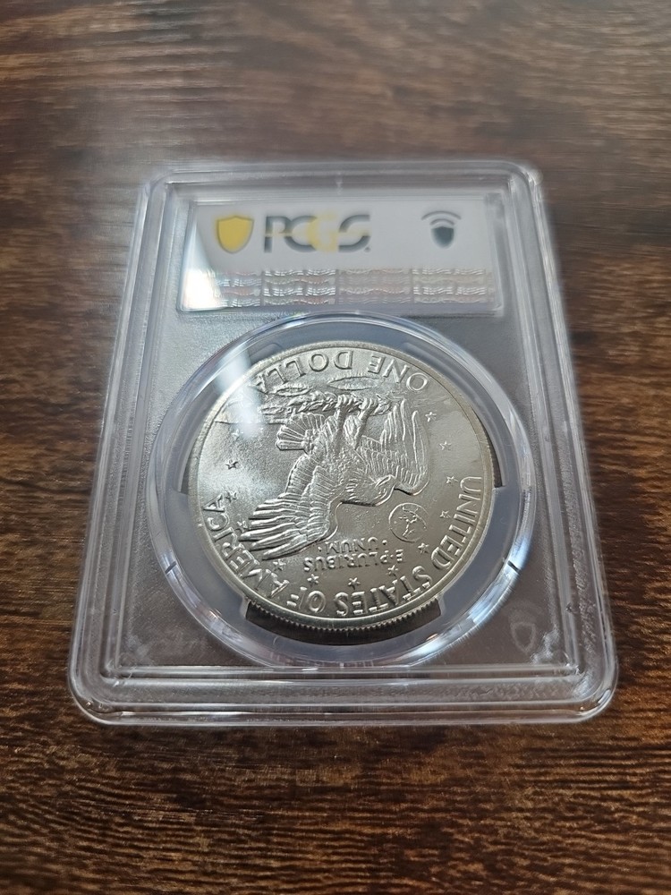 1971-S $1 PCGS MS65 MS 65 Eisenhower "Ike" Silver Dollar 40%