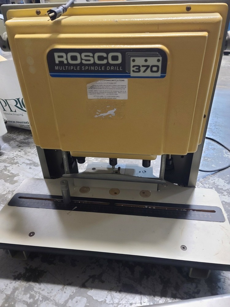 Rosco 370 Multiple Spindle Drill