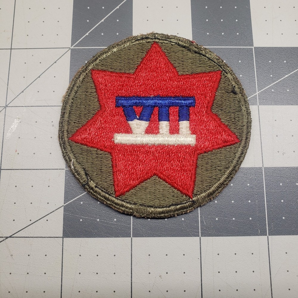 Cut Edge VII Corps Patch 7th Corps