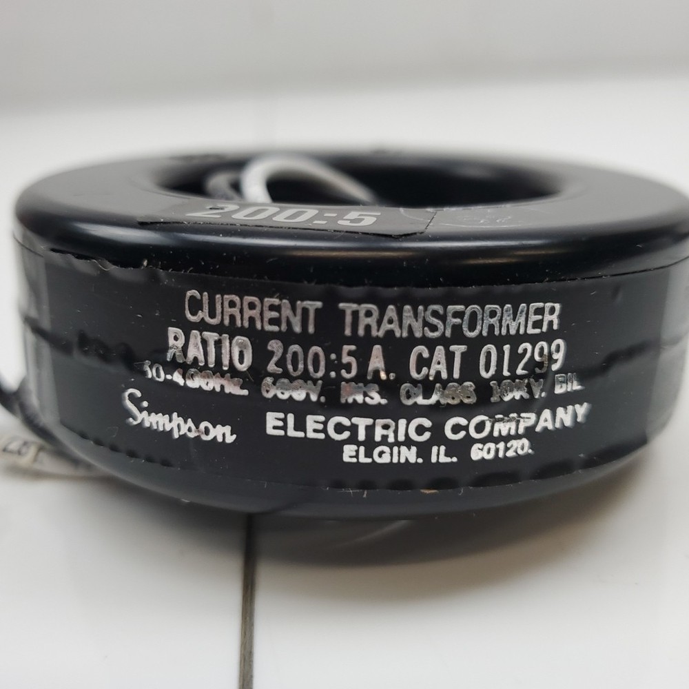 Simpson Electric Co. 01299 Current Transformer
