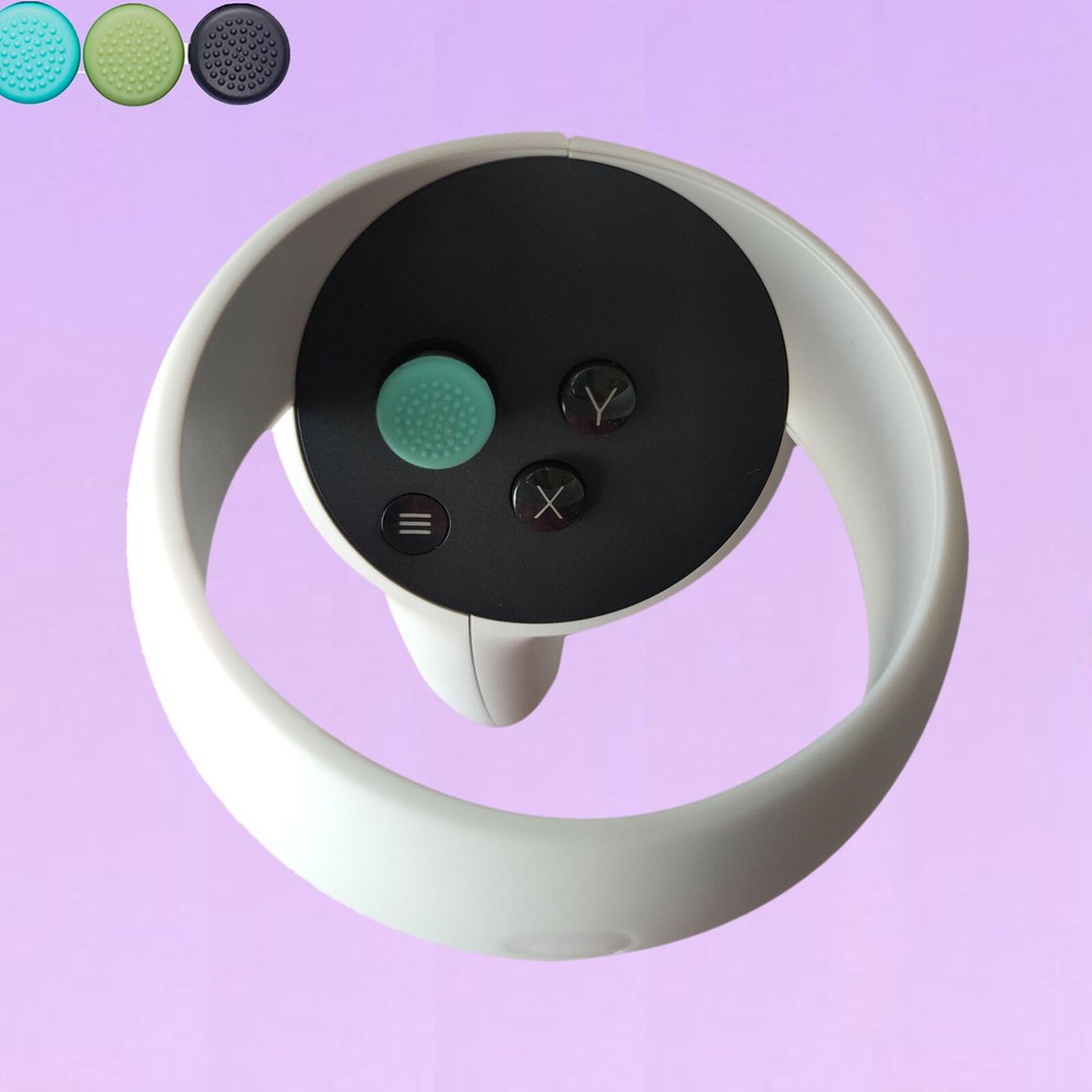 Silicone Handle Protective Caps Sleeve Cover for /// Quest 2 VR Controller
