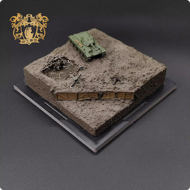 1/144 Scale T-34/76 Model 1940 Soviet Medium Tank 3D Printed Model