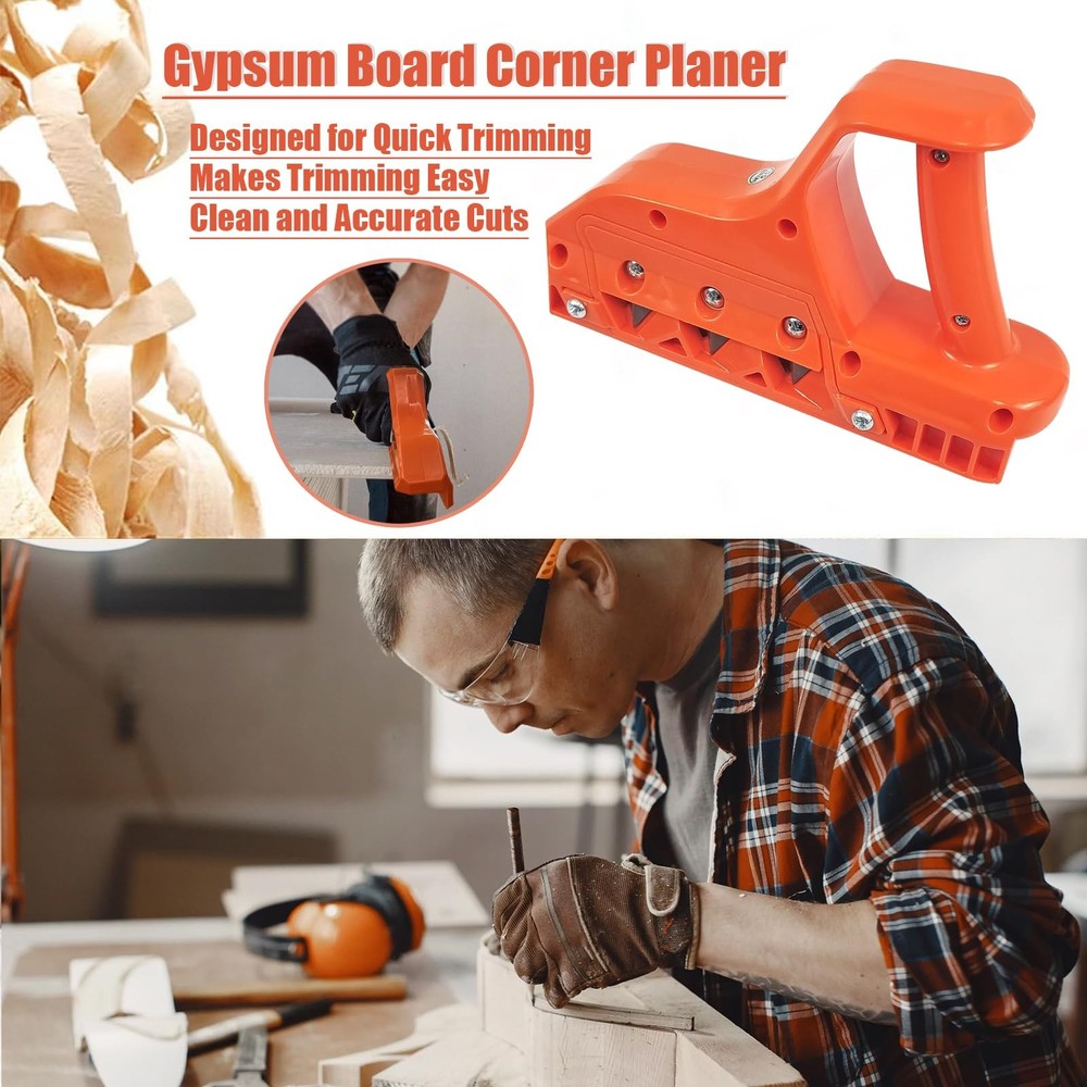 Drywall Cutting Tool, Plasterboard Angle Fast Cutter, Precise 45 60 Gypsum Bo...