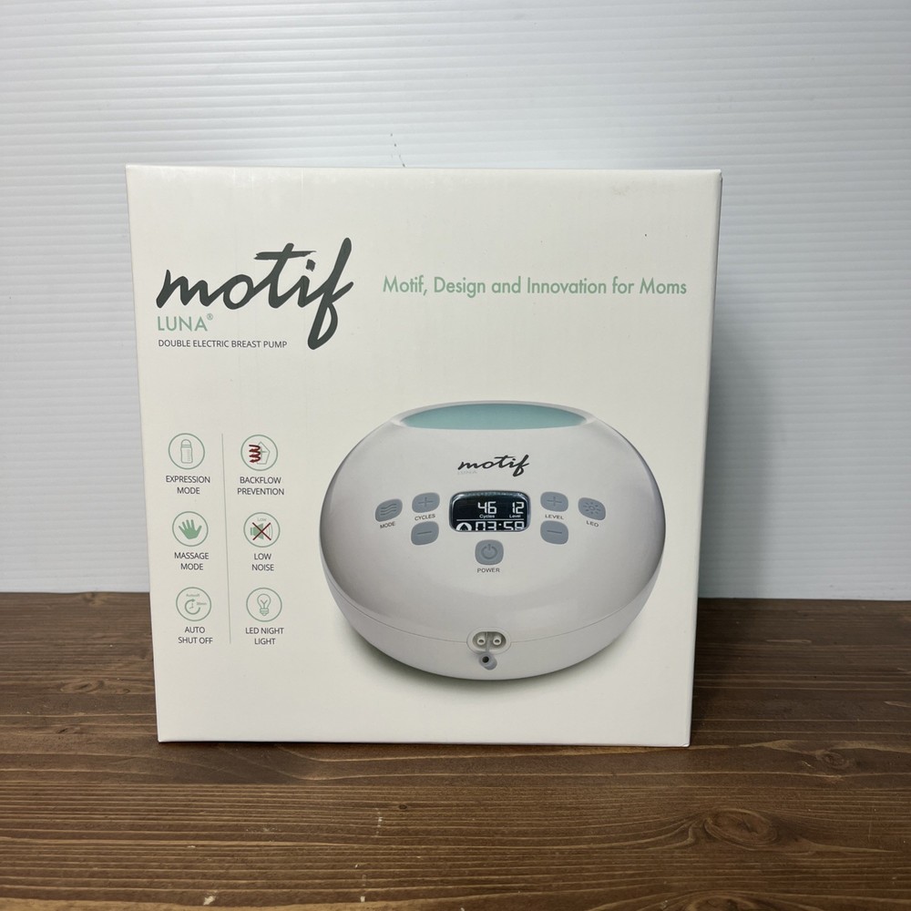 Motif Luna Double Electric Breast Pump (Open Box)