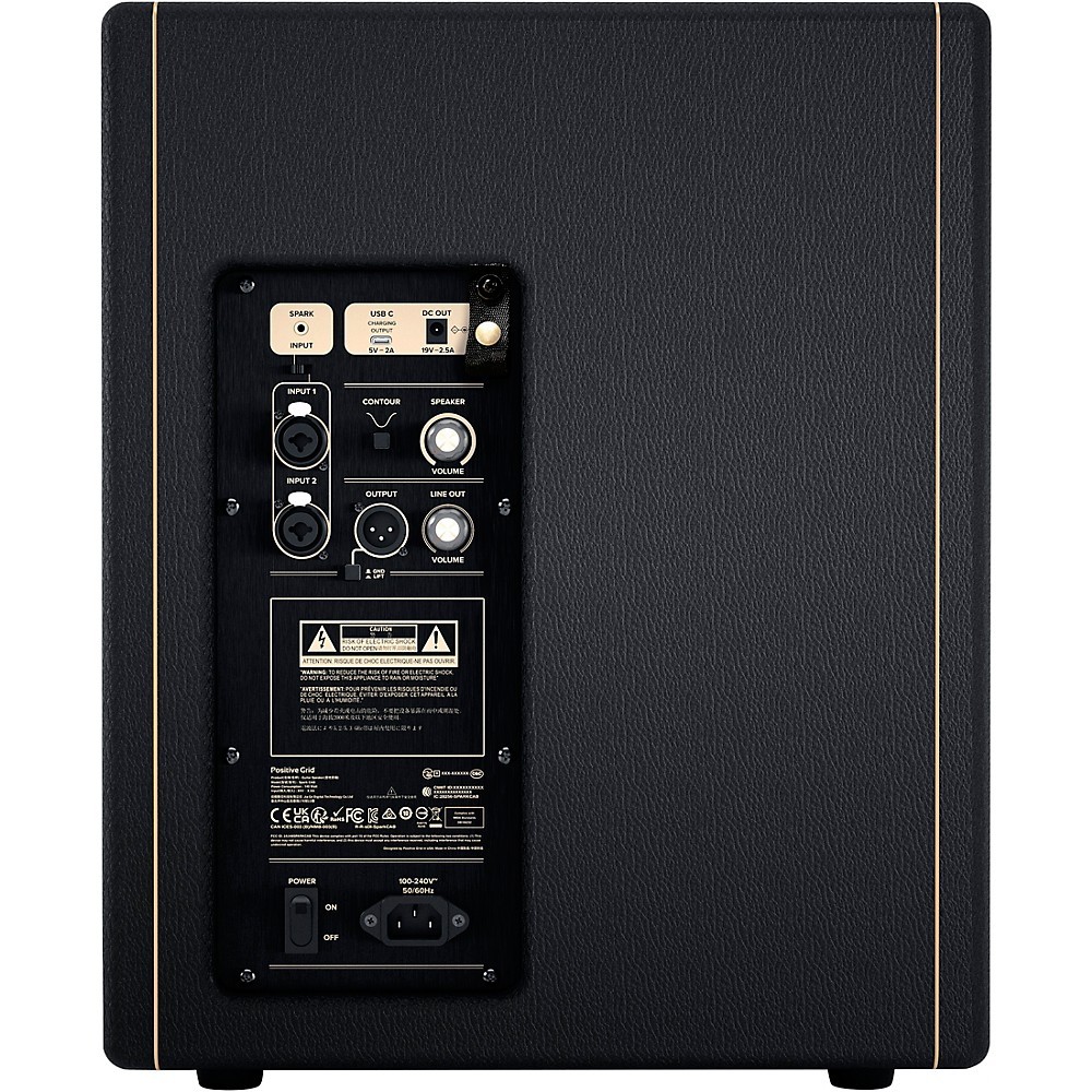 Positive Grid Spark CAB Powered FRFR Speaker Cab Black
