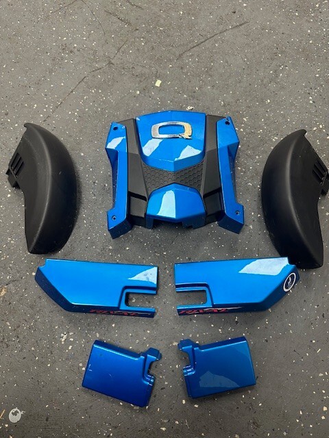 Quantum Q6 Edge  SHROUD 7-piece Covers Blue(7)