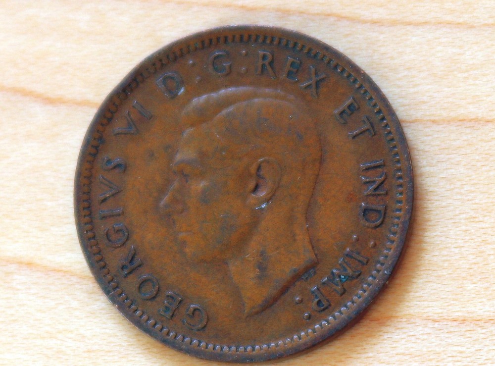 1938 Canada 1 Cent George VI
