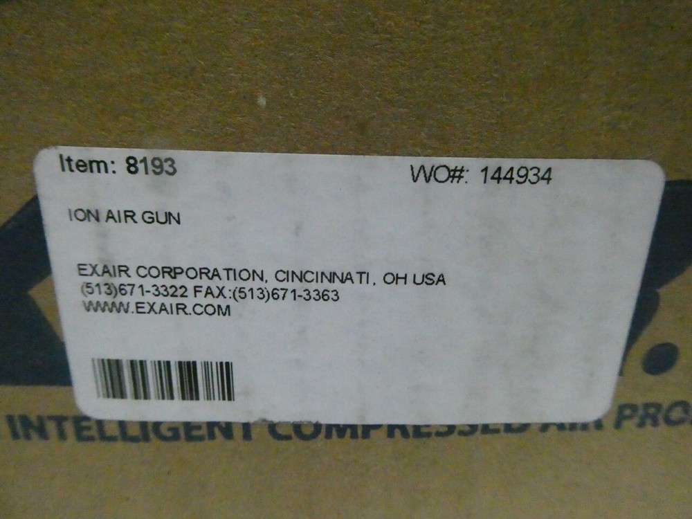 Exair 8193 Ionizing Air Gun Assembly