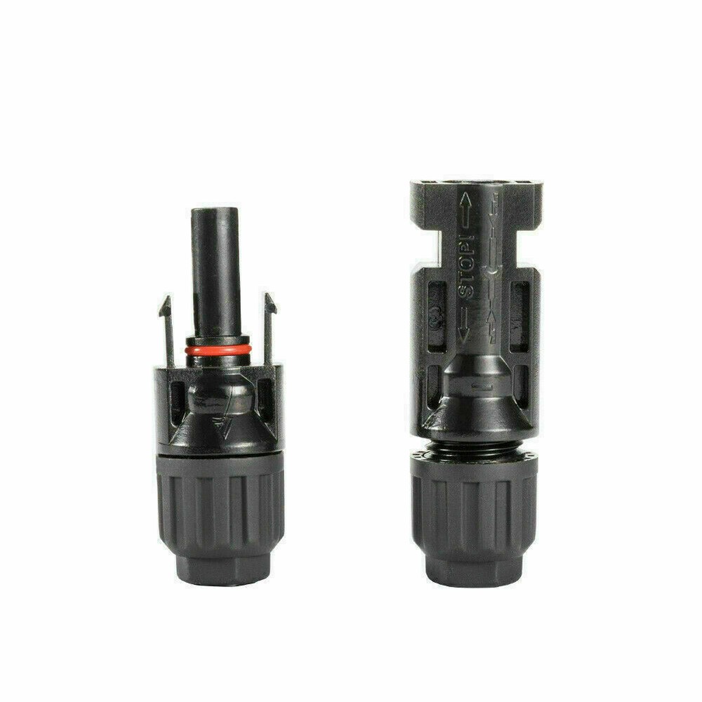 20Pcs Solar Cable Connectors 4mm-6mm 30Amp Waterproof Solar Panel Wire Joiners