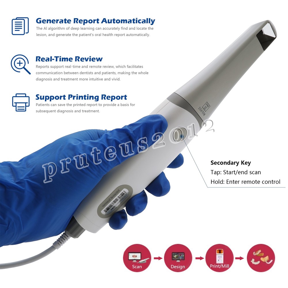 Dental Intra-oral 3D Scanner OPERA SYSTEM Windows 10/11 64bit With SOFTWARE