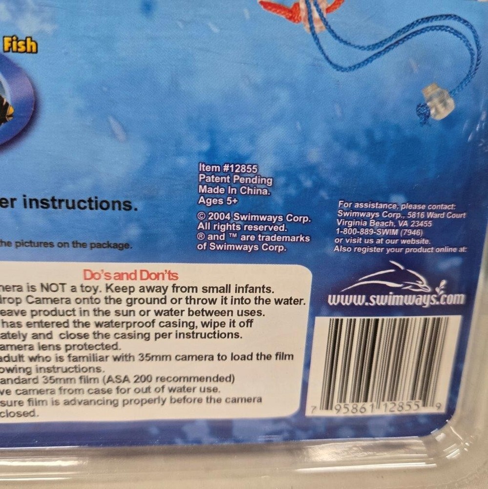 Reusable Underwater Camera – Swim Ways Orange Camera NIB