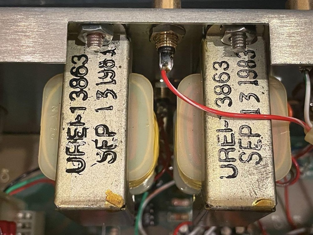 Urei model 1620 music mixer Silver panel