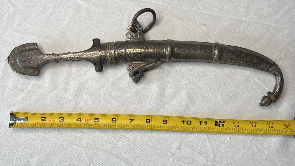 Moroccan Dagger with Ornate Scabbard