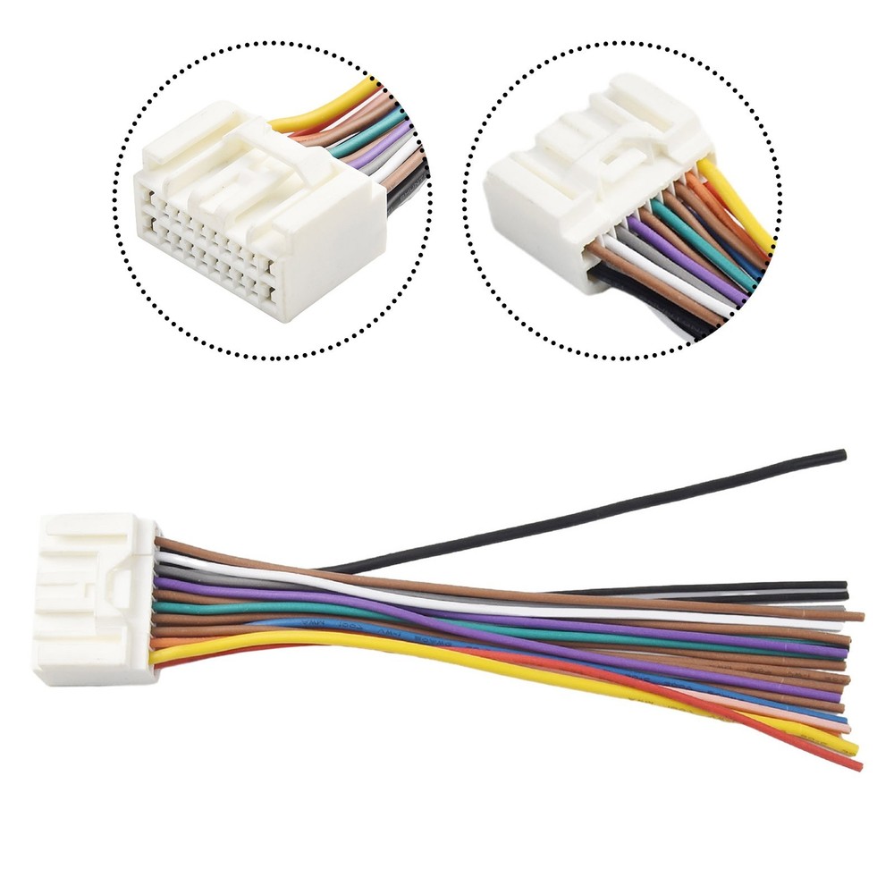 Radio Cable Adapter ABS+copper Wire High Quality For Outlander 2007-2014