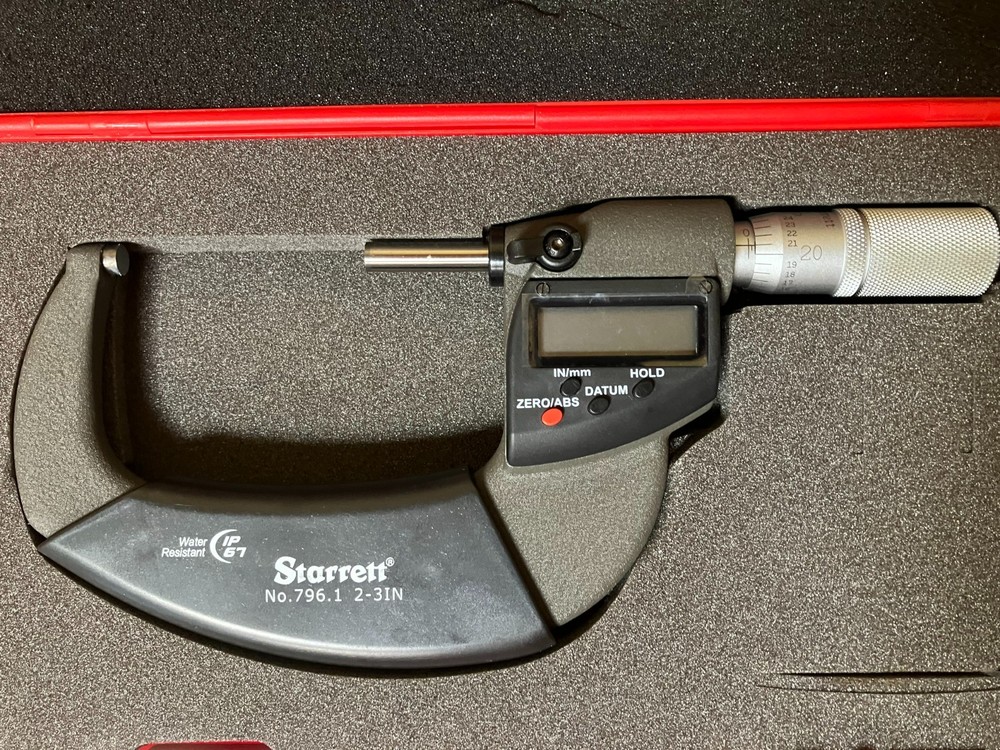 STARRETT 2-3 ELECTRONIC OD MICROMETER