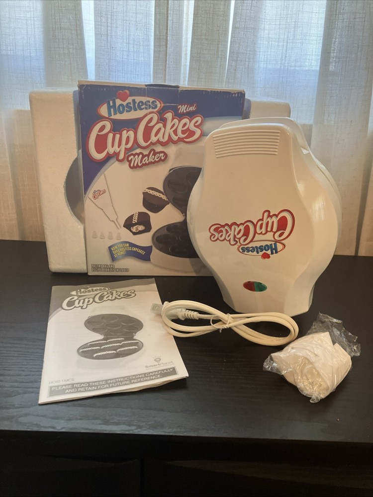 NIB Hostess Cup Cakes Maker Non Stick Baking Iron