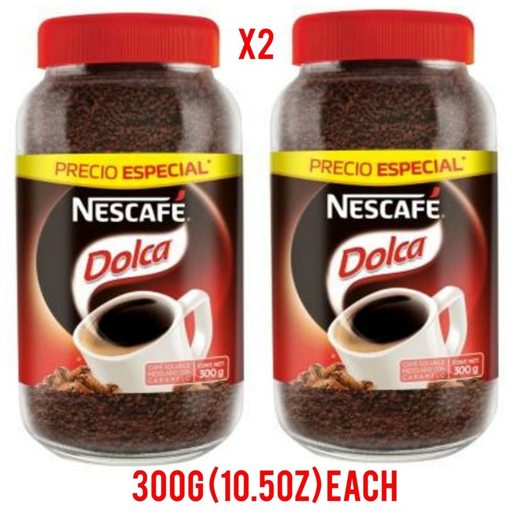 Nescafe Dolca, Instant Coffee 2 pack/10.5 Oz ea
