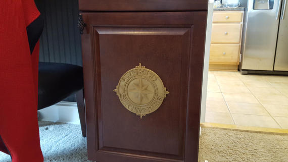 World Showcase Medallion Inspired Sign / Plaque Prop Replica