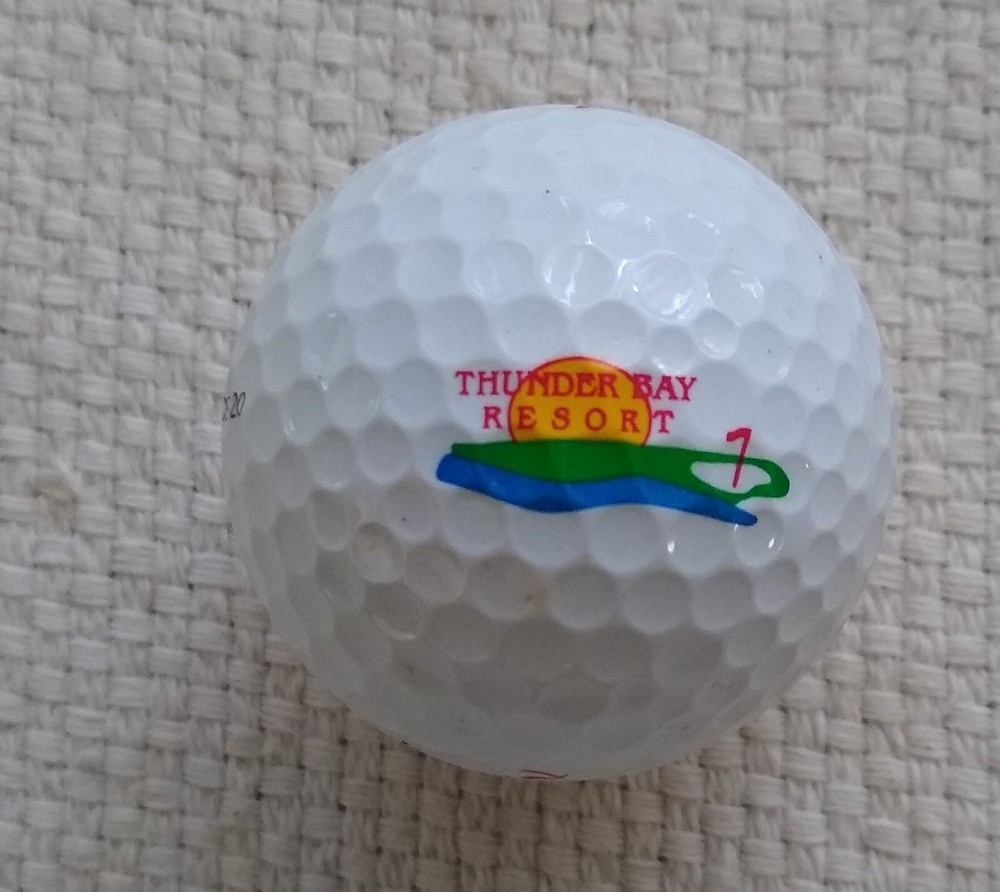 Thunder Bay Resort Logo Golf Ball