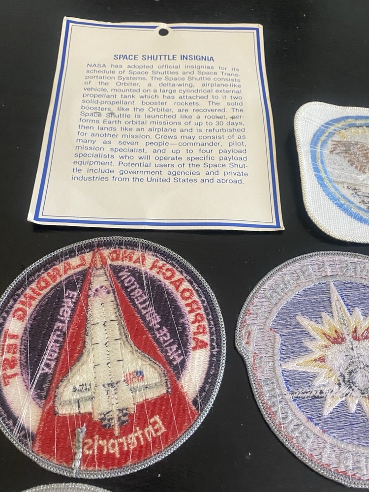 19 Space Patches Mixed Lot