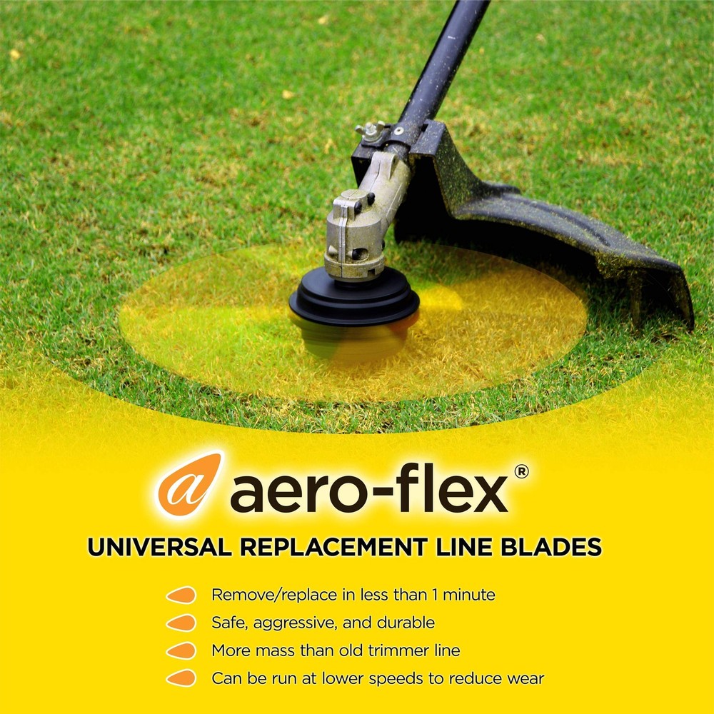 ® Premium Flexible Line Blades for Trimmers - Durable String - .240 Line Blad...
