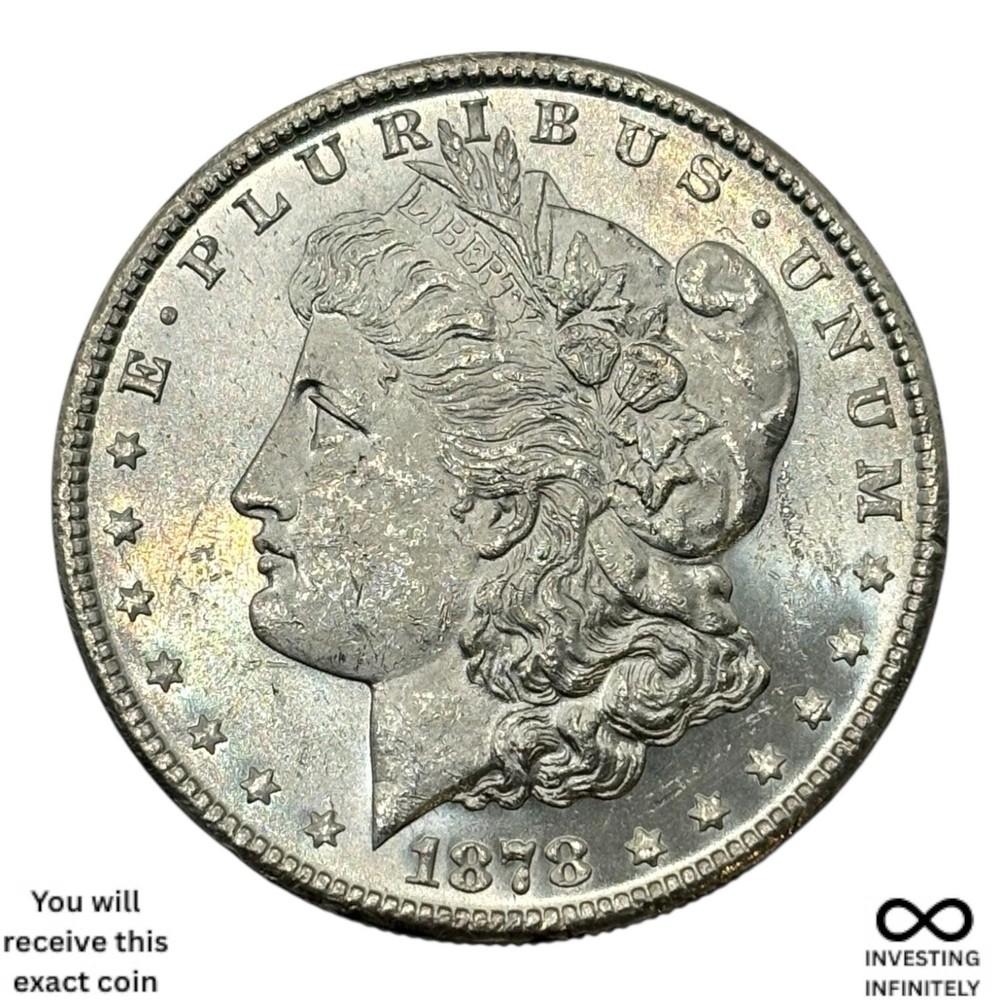 1878 S Morgan Dollar X-1620