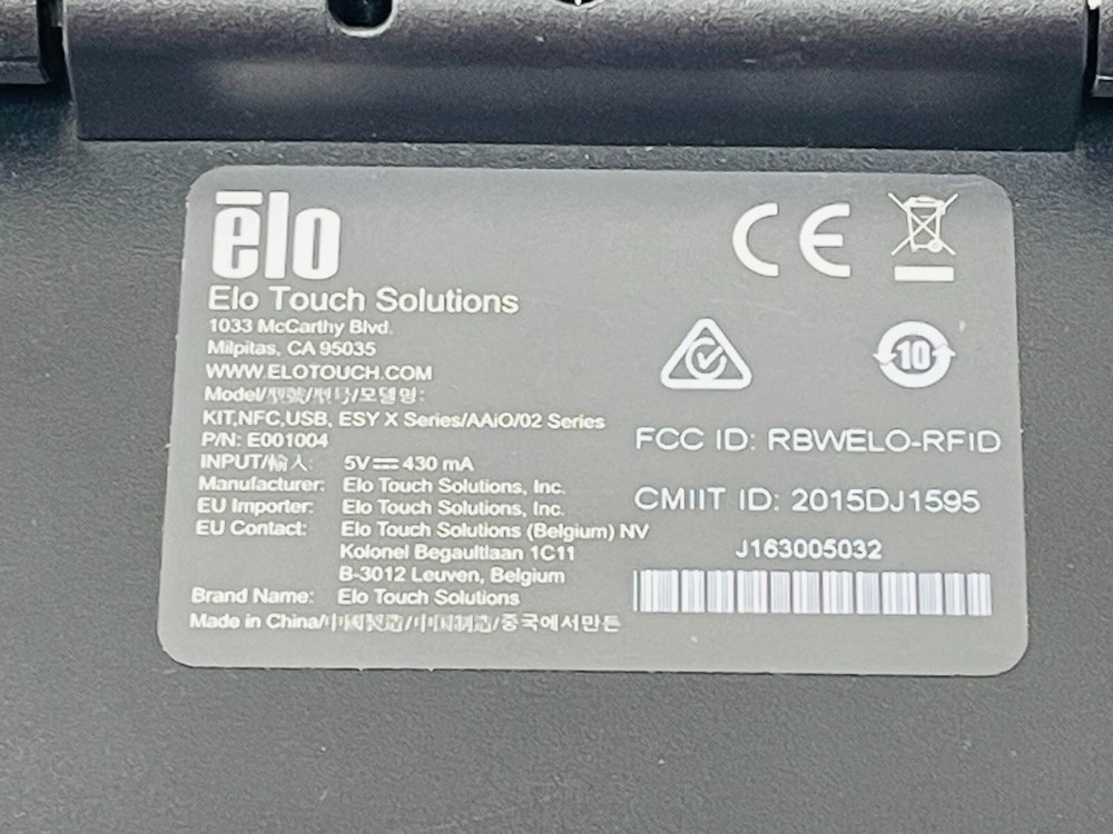 USED - ELO Touch Solutions E001004 NFC / RFID Reader-USB Type-A-NFC / FREE SHIPP