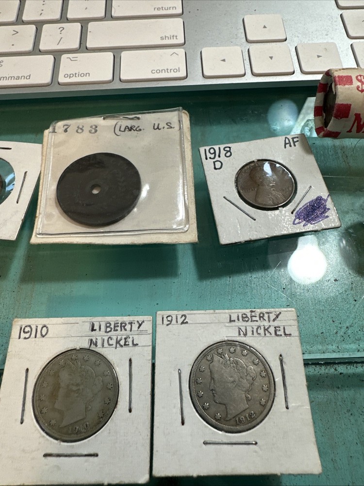 Old Coin Lot, Errors And Other Old Coins